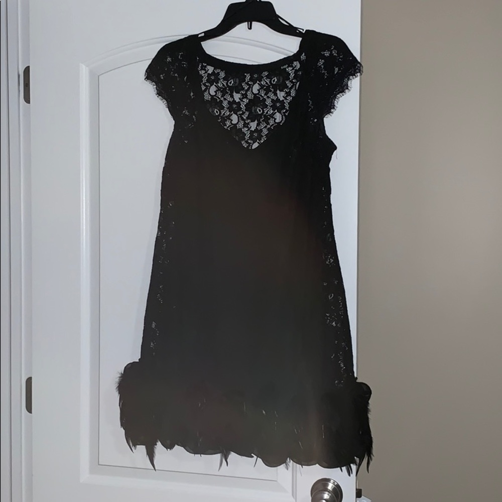 Black lace dress Sz 12